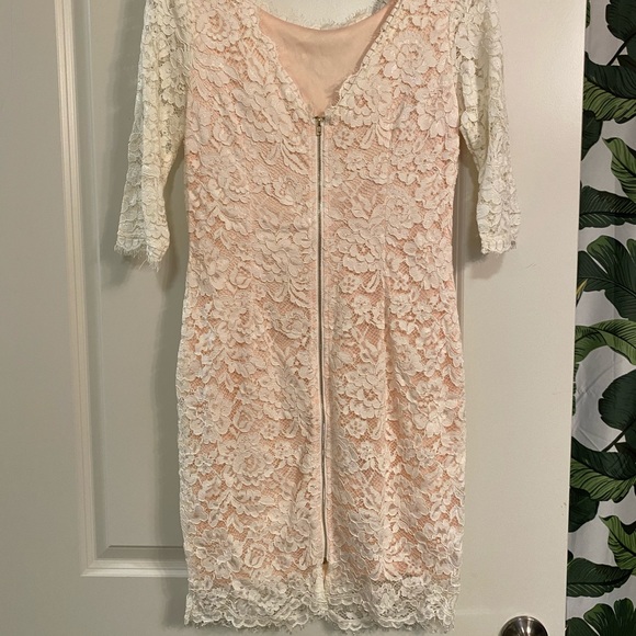 White Lace Dress - Picture 5 of 7